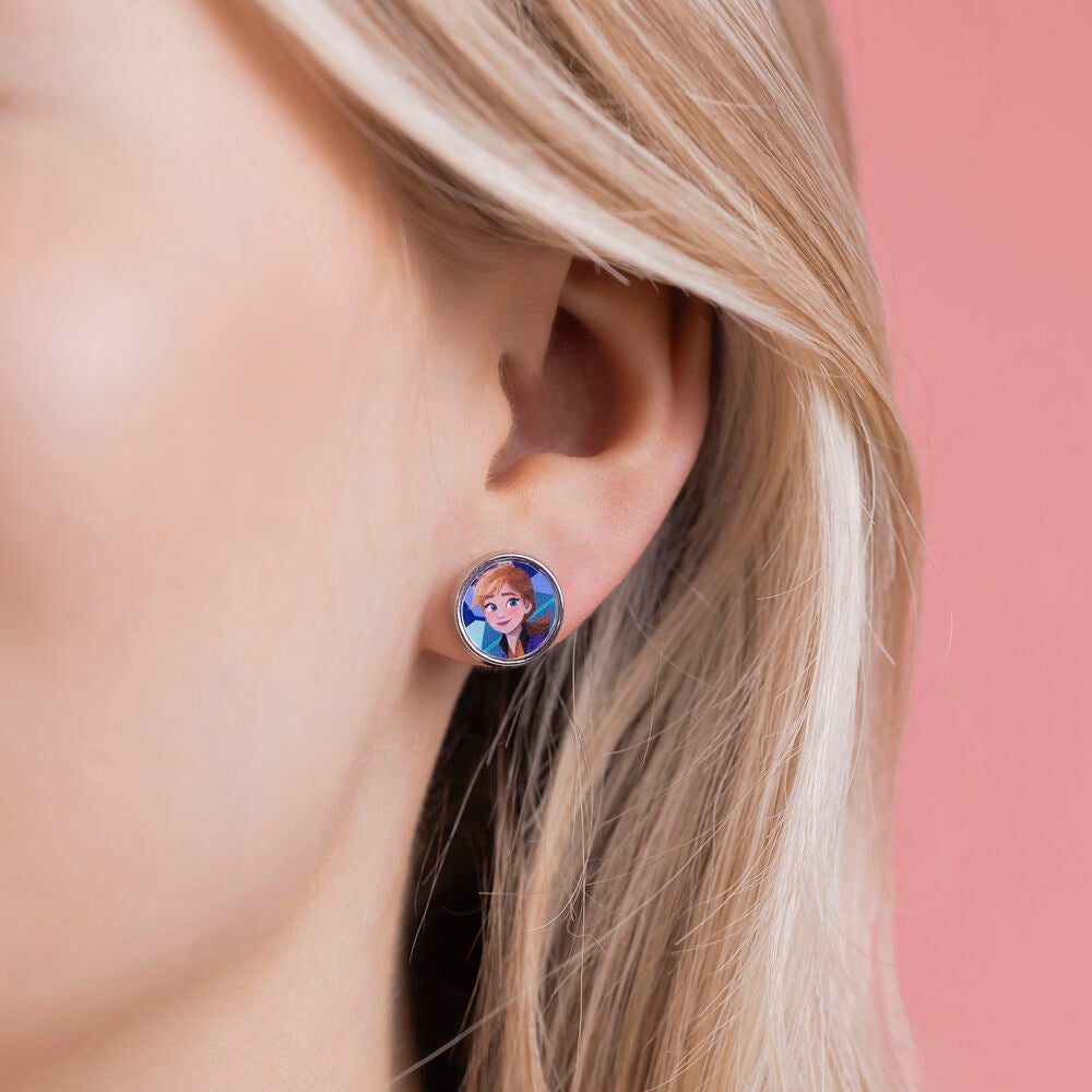 Ensemble de 3 paires de boucles d'oreilles Disney La Reine des Neiges