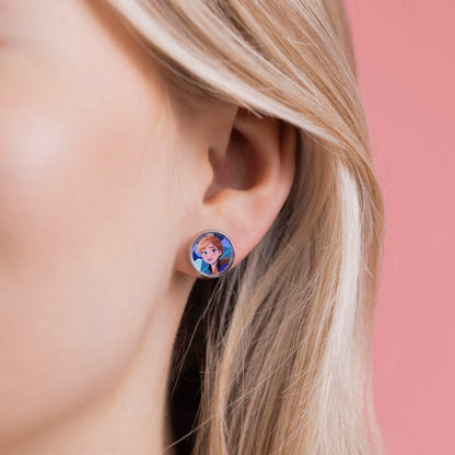 Ensemble de 3 paires de boucles d'oreilles Disney La Reine des Neiges
