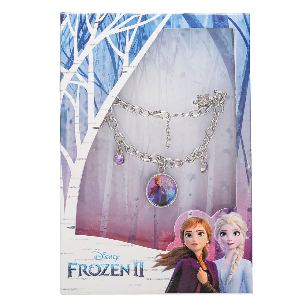 Frozen Disney charm bracelet, silver