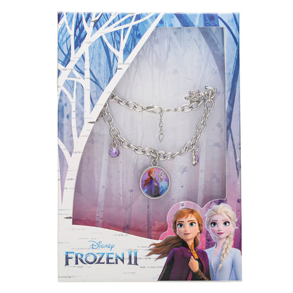 Frozen Disney charm bracelet, silver