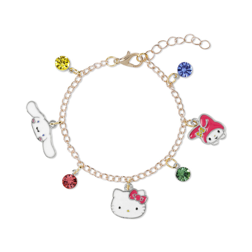 hello kitty and friends charm bracelet