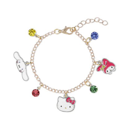 hello kitty and friends charm bracelet