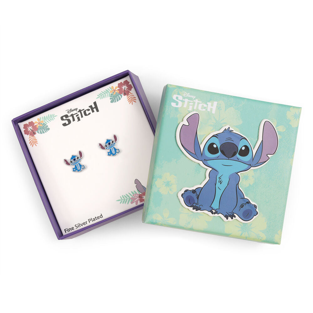 Stitch Disney silver earrings