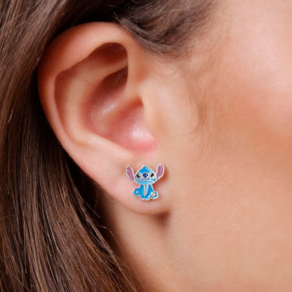Stitch Disney silver earrings