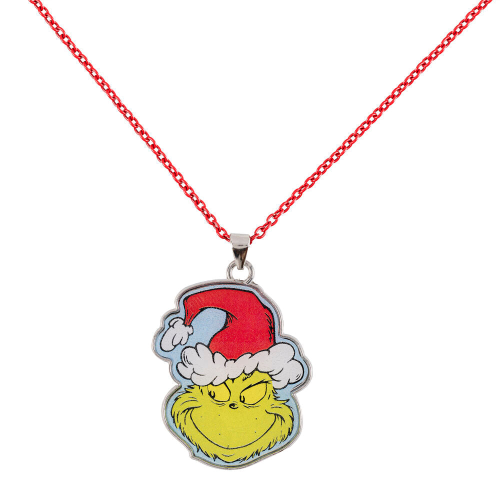 Weihnachtsset mit Grinch Anhänger und Ohrringen
