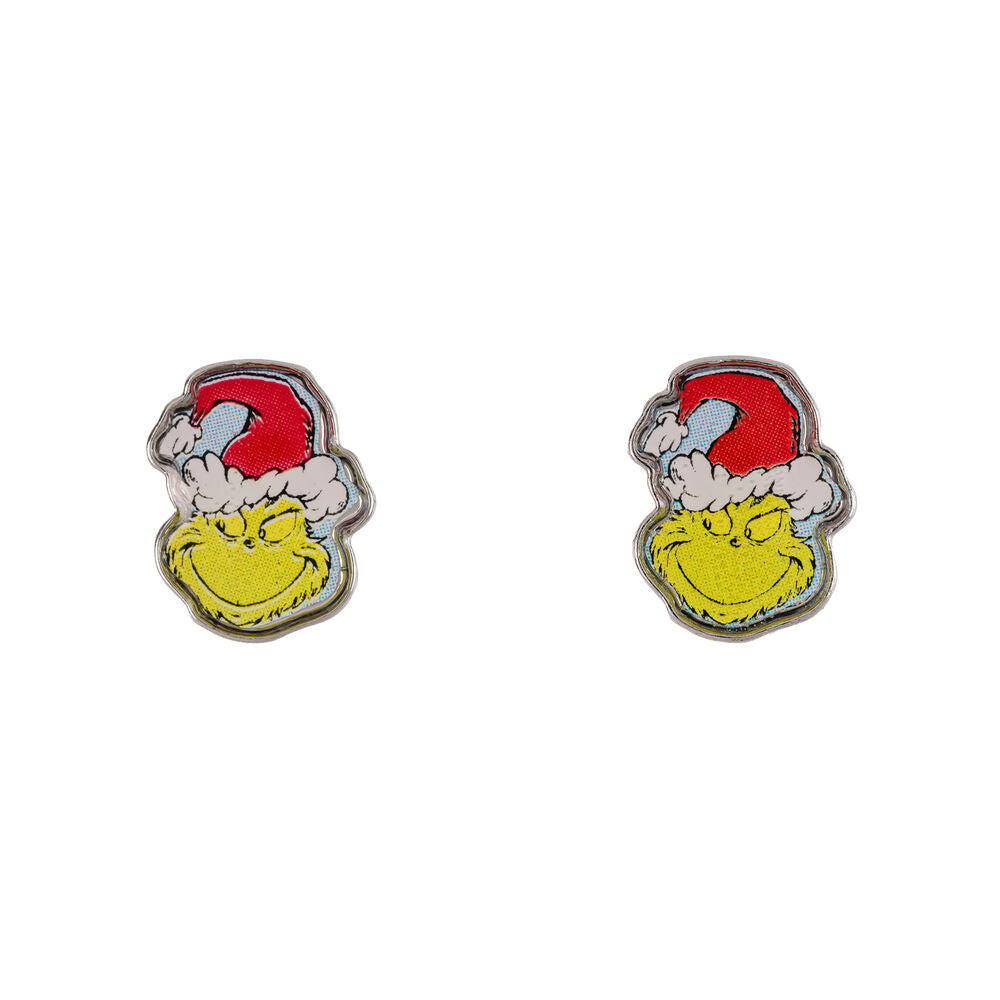 Weihnachtsset mit Grinch Anhänger und Ohrringen