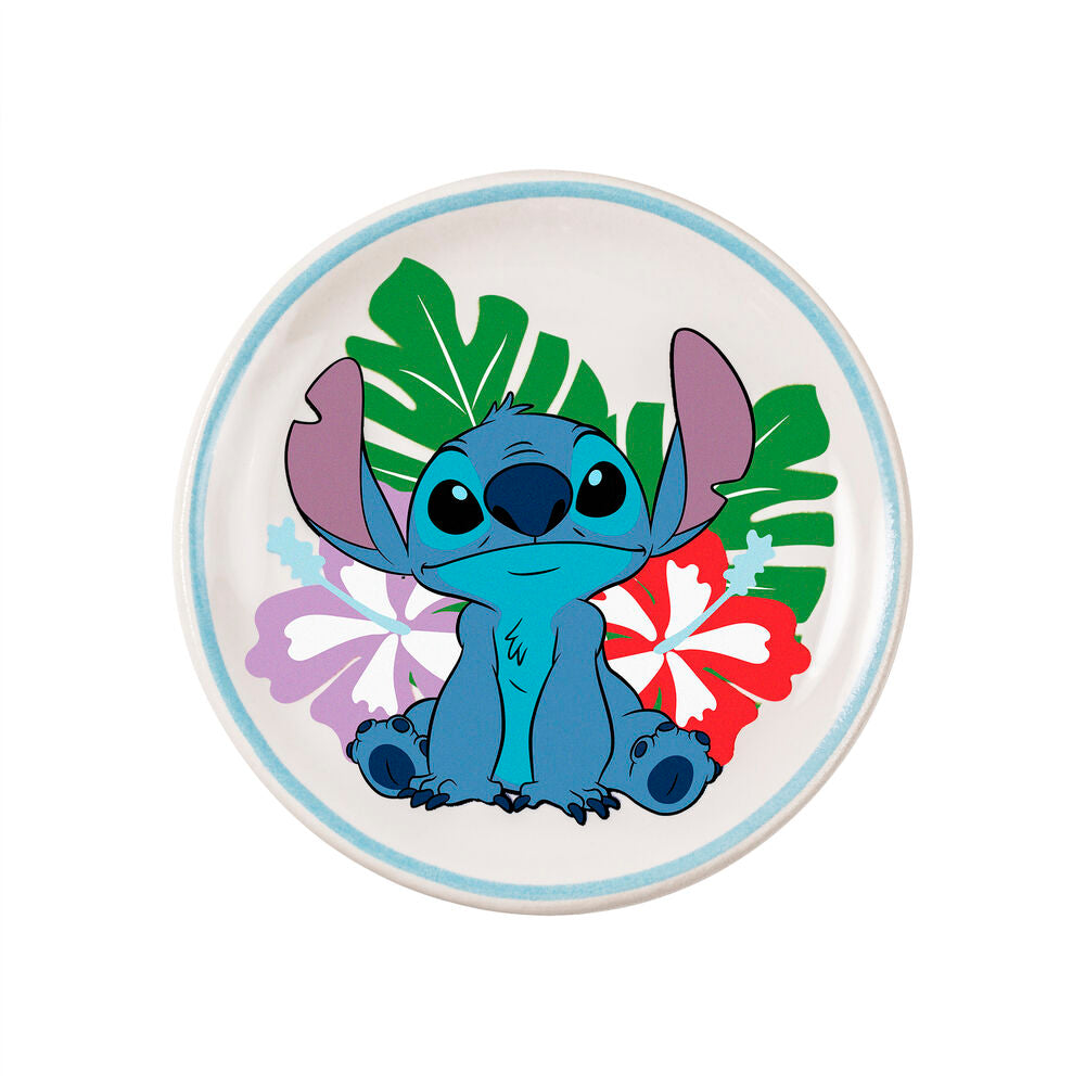 Stitch Disney Schmuck Ohrringe + Teller