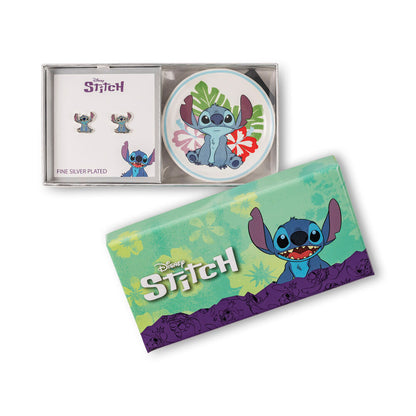 Stitch Disney Schmuck Ohrringe + Teller