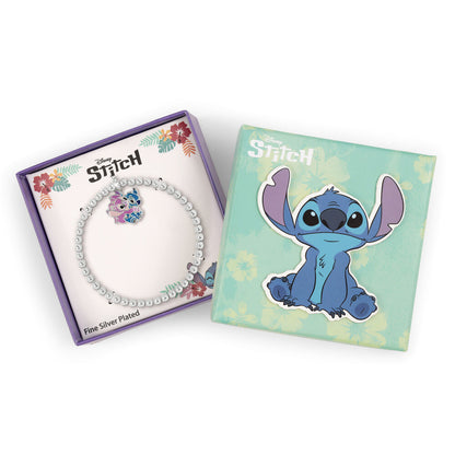 Pulseira de Anjo e Stitch da Disney
