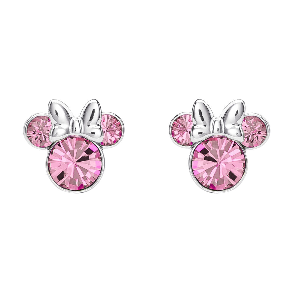 Minnie Mouse silver earrings