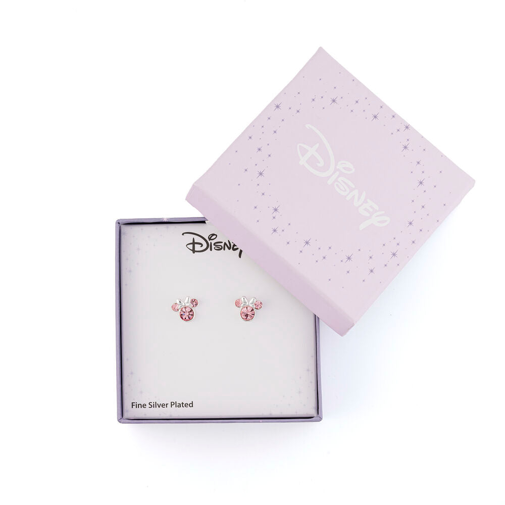 Minnie Mouse silver earrings