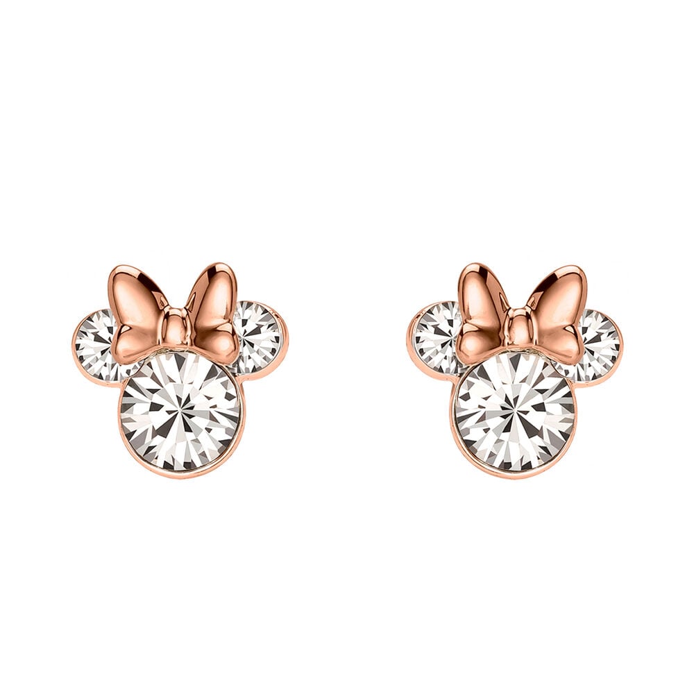 Minnie Mouse silver earrings