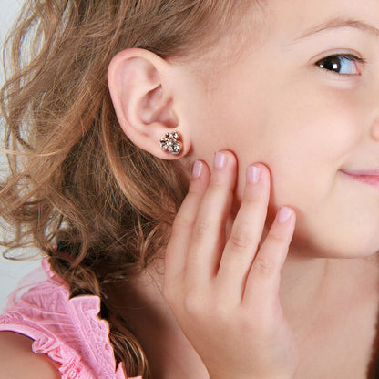 Minnie Mouse silver earrings