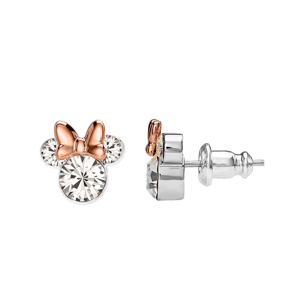 Minnie Mouse silver earrings