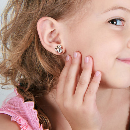 Minnie Mouse silver earrings