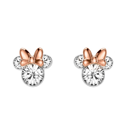Minnie Mouse silver earrings