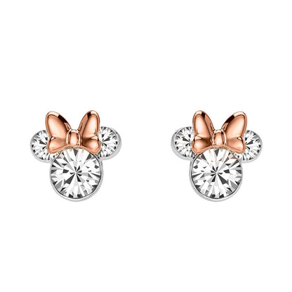 Minnie Mouse silver earrings