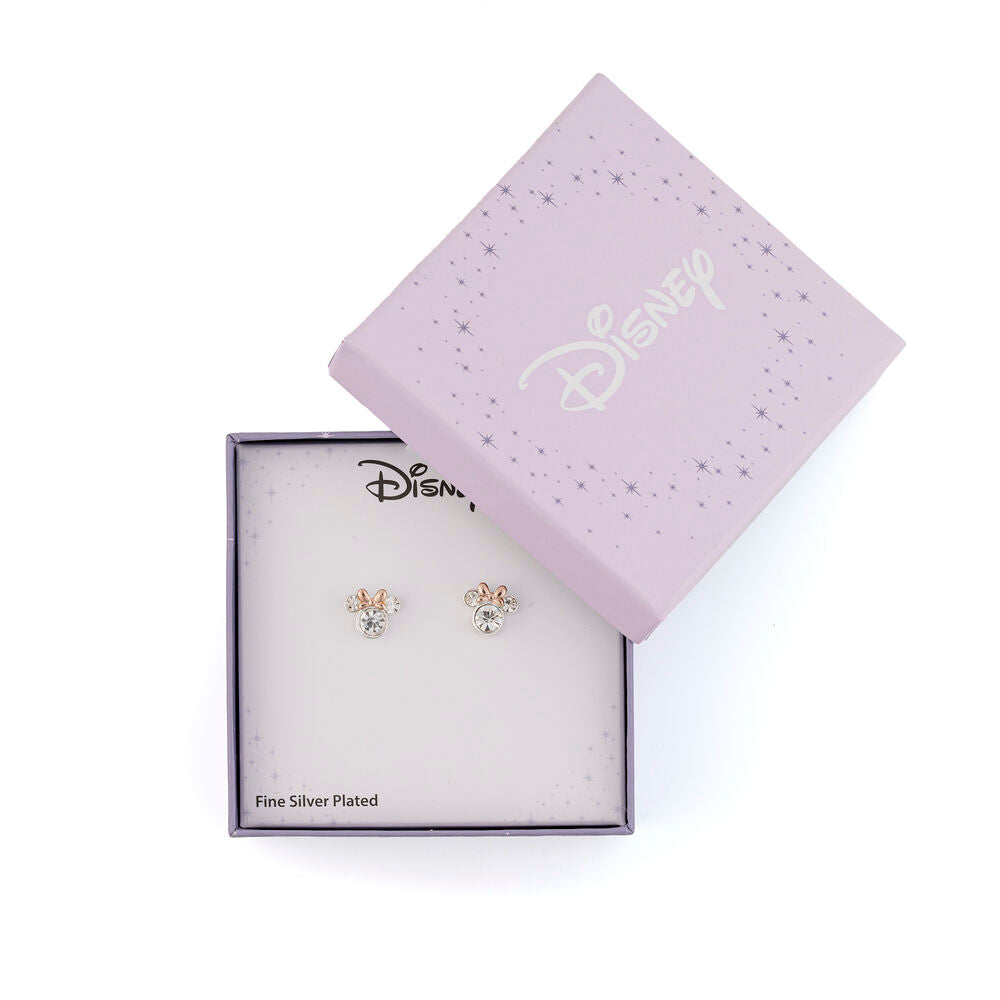 Minnie Mouse silver earrings