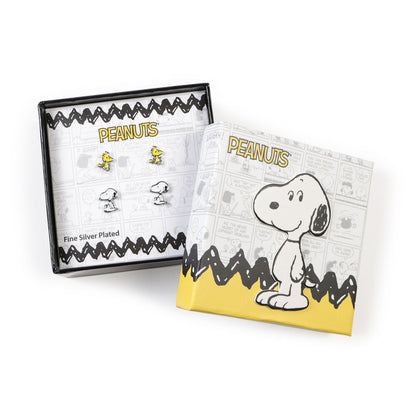 Zestaw 2 par kolczyków Snoopy