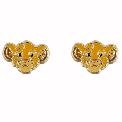 simba earrings from the lion king disney