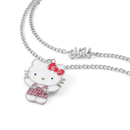 Ciondolo in argento di Hello Kitty e amici