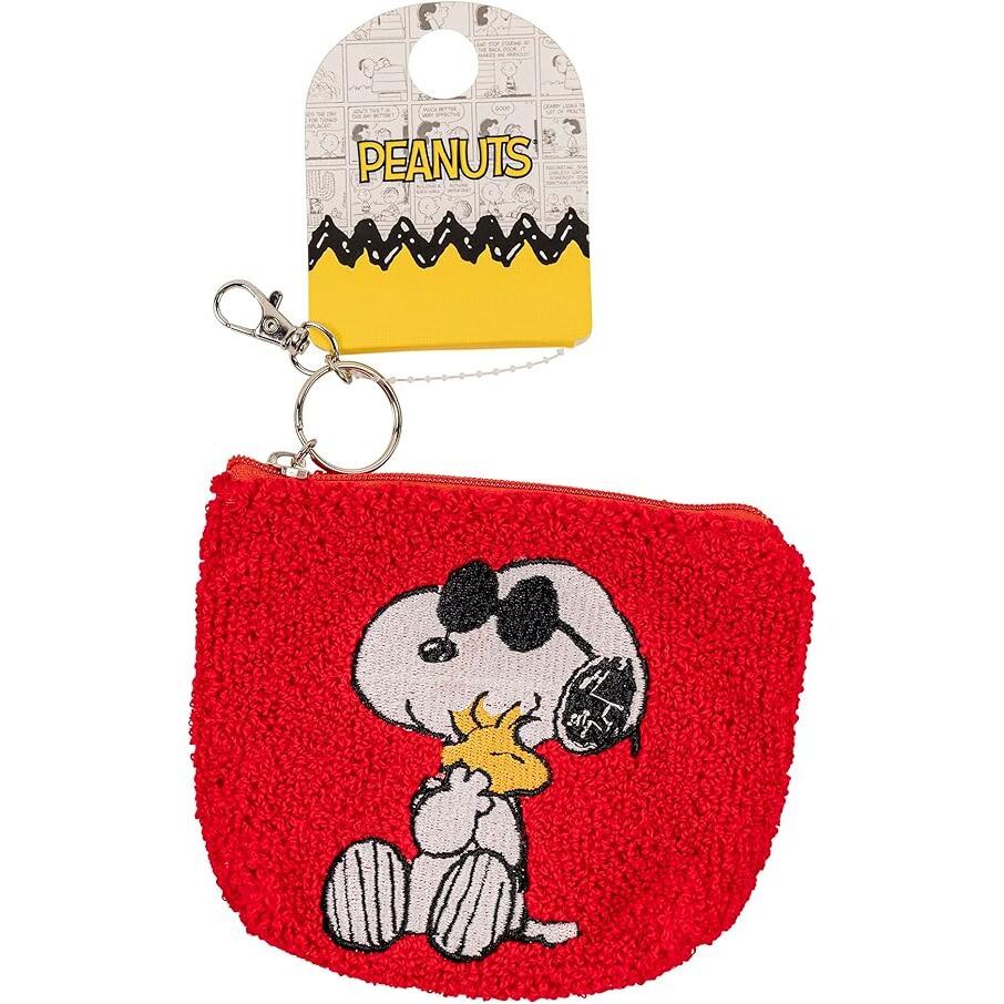 Porte monnaie Snoopy avec porte clés