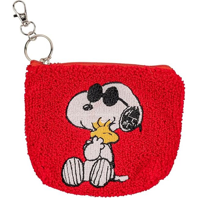 snoopy coin purse keychain