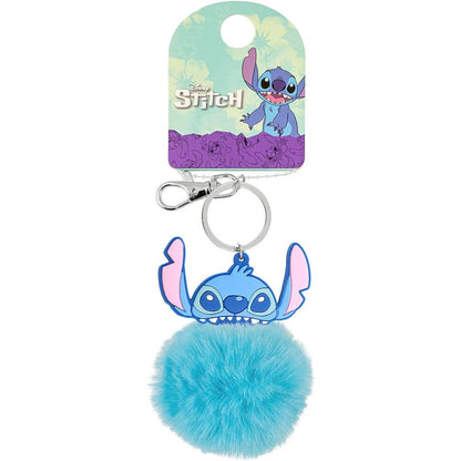 Disney Stitch Pompom Keychain