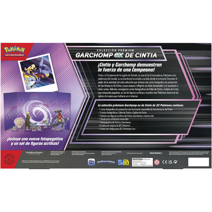Cintia's Garchomp ex cards blister pack, Together in Pokemon Adventures (Spanish)