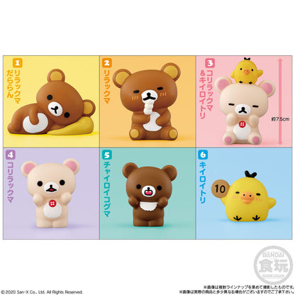 Statuetta Rilakkuma Friends da 5 cm assortita