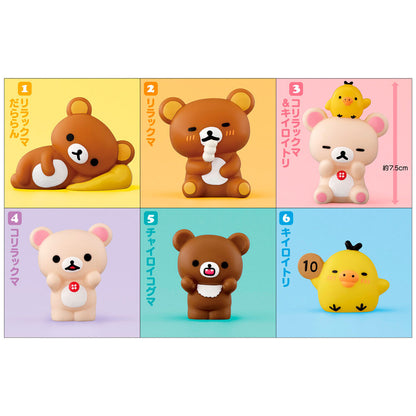 Statuetta Rilakkuma Friends da 5 cm assortita