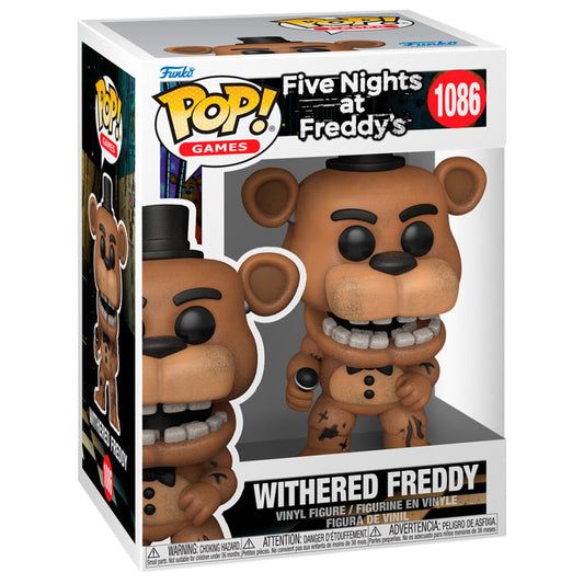 Statuetta POP di Five Nights at Freddy's Withered Freddy
