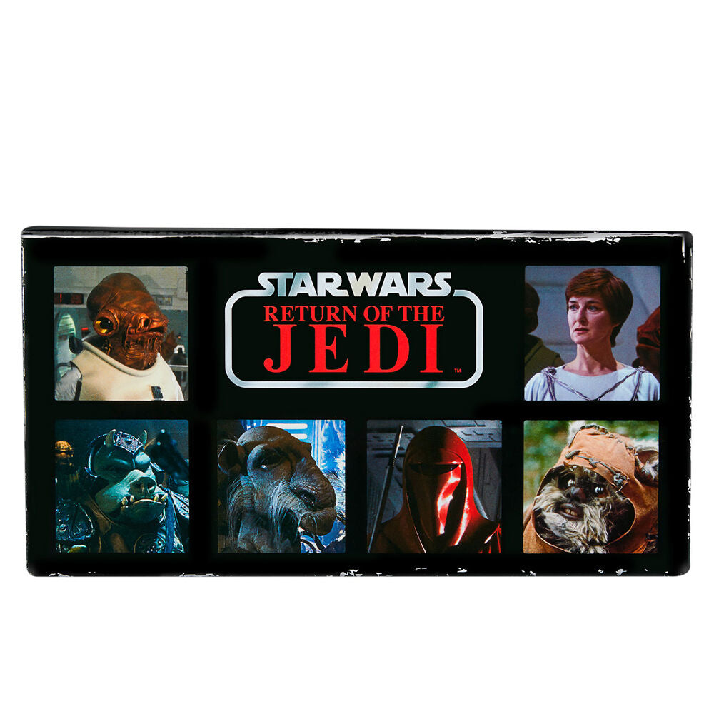 Lot de 6 figurines de collection rétro Star Wars Le Retour du Jedi 9 5 cm assorties