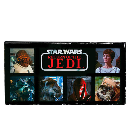 Lot de 6 figurines de collection rétro Star Wars Le Retour du Jedi 9 5 cm assorties