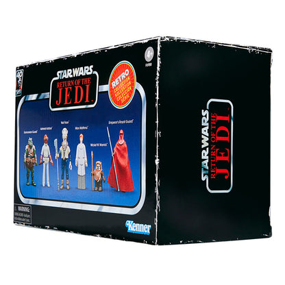 Lot de 6 figurines de collection rétro Star Wars Le Retour du Jedi 9 5 cm assorties