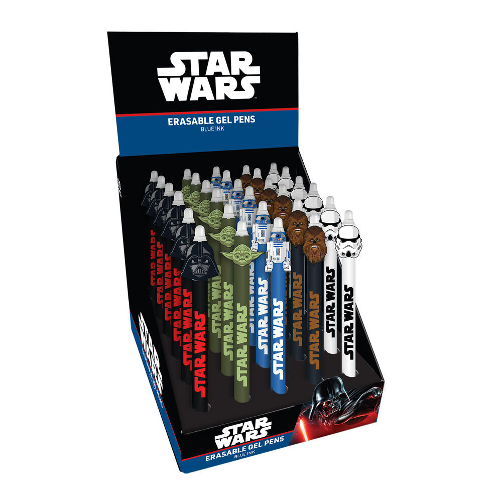 assorted star wars erasable pens