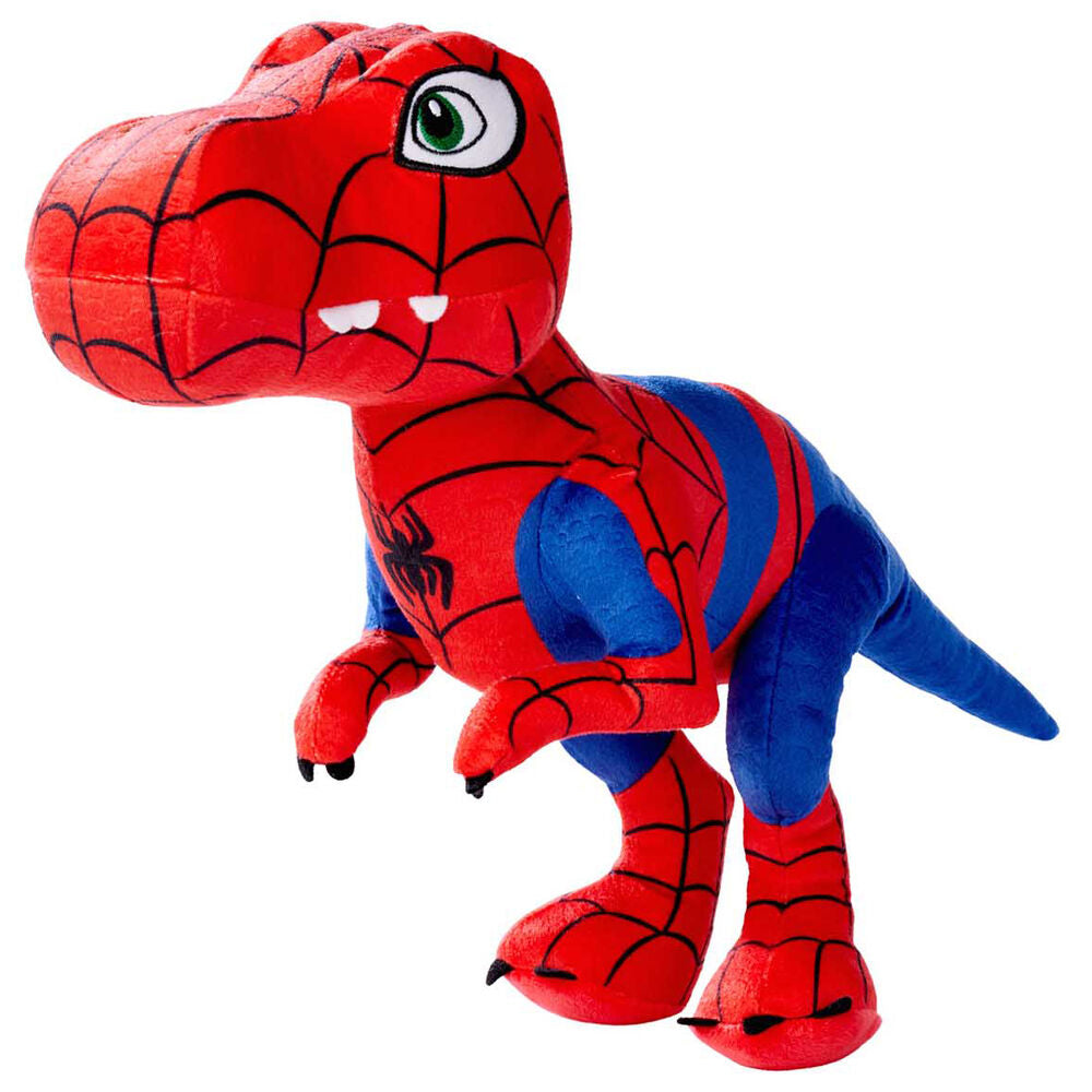 plush spidey t rex spidey marvel 25cm