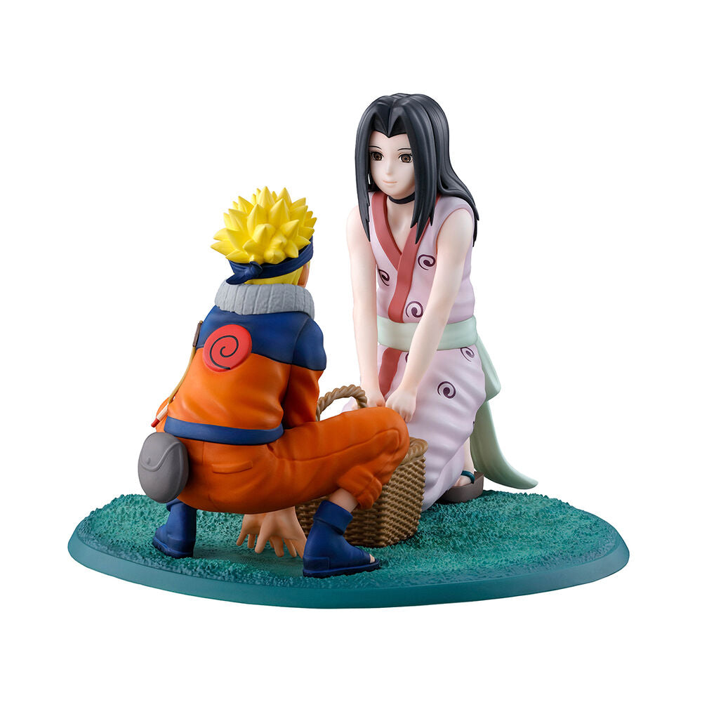 figure ichibansho naruto uzumaki & haku the land of waves naruto 10cm