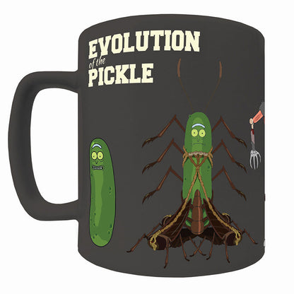 Caneca de pelúcia Pickle Rick and Morty 440ml