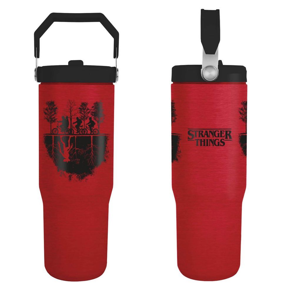 stranger things thermos glass 880ml