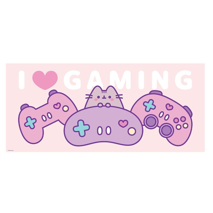 Pusheen gaming mousepad