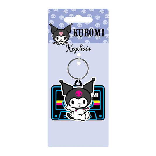 kuromi hello kitty and friends keychain