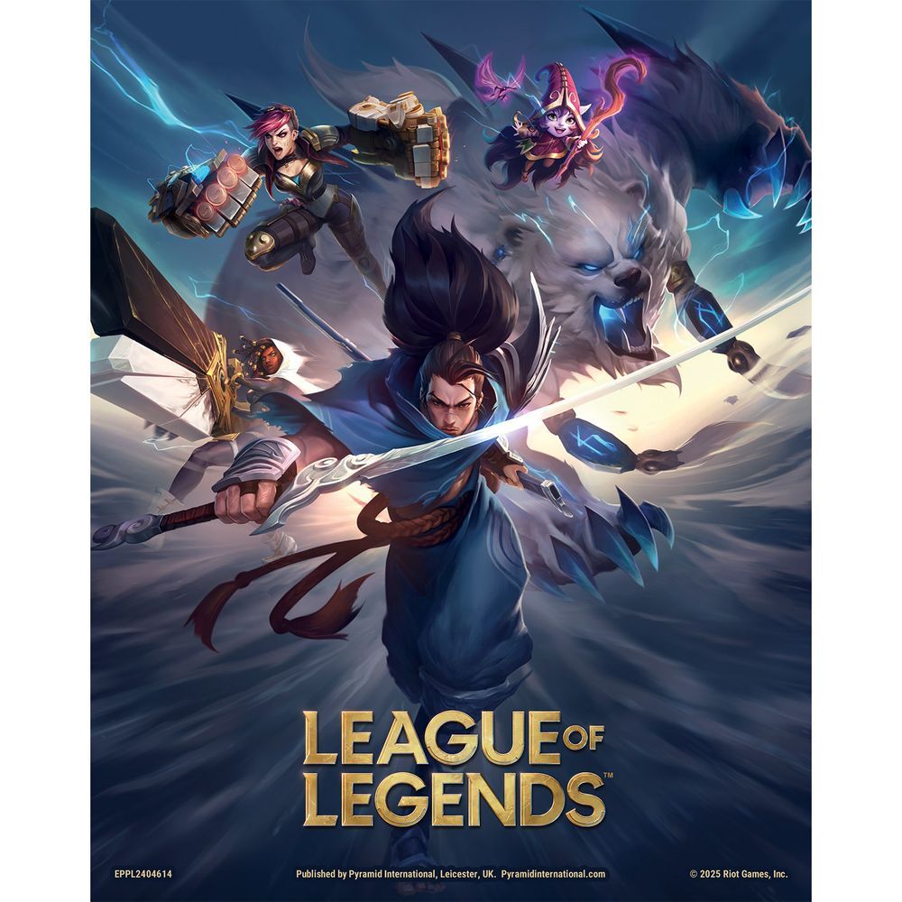 league of legends 3d lenticular poster