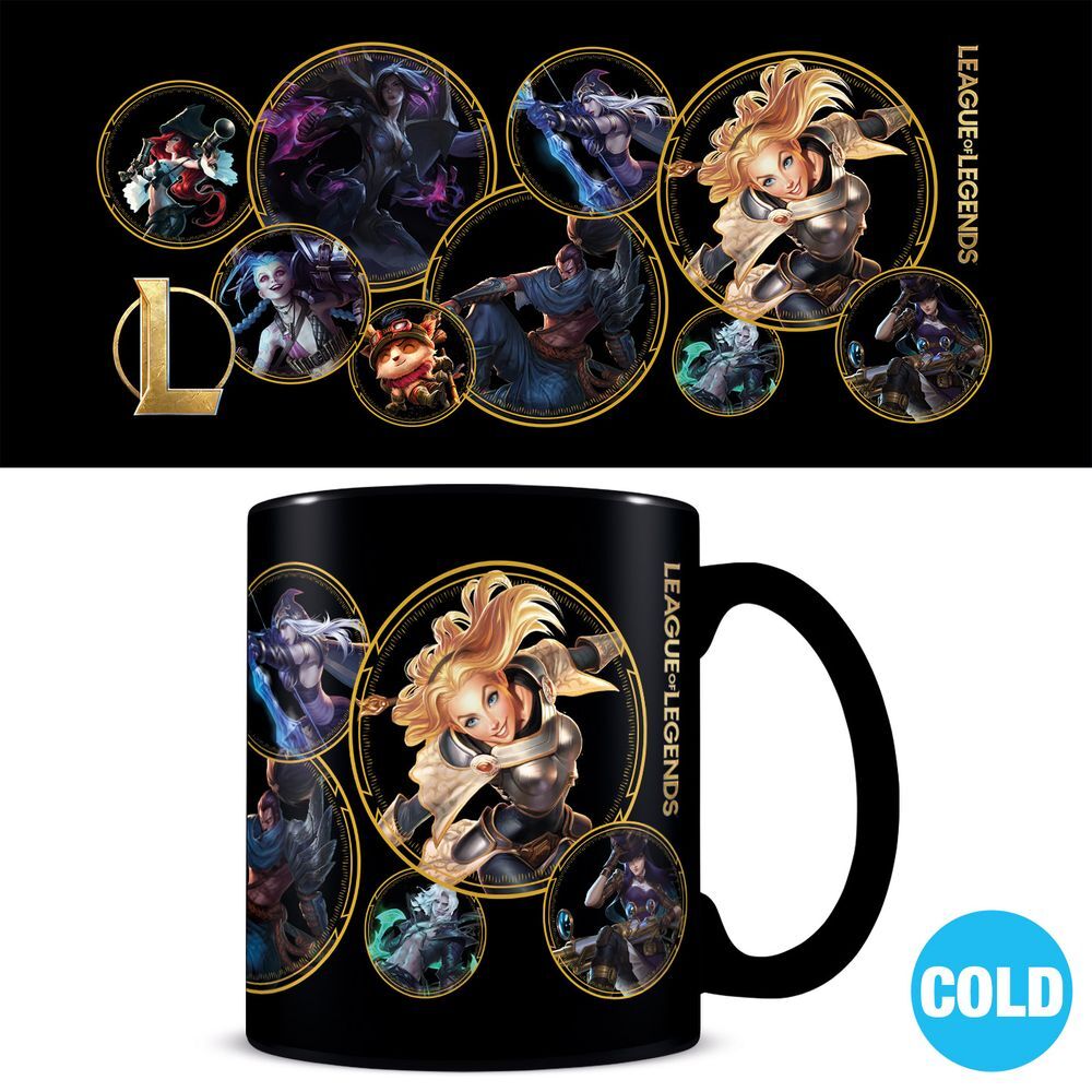 league of legends thermochromic mug