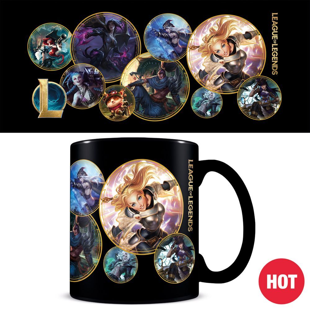 League of Legends thermochromic mug