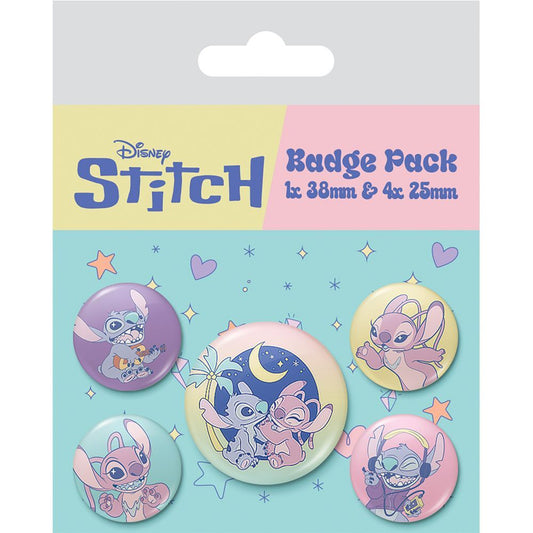 Lot de 5 pins Stitch Disney