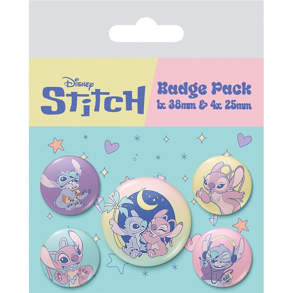 Set of 5 Stitch Disney pins