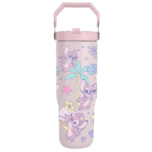 disney angel stitch thermos mug 880ml