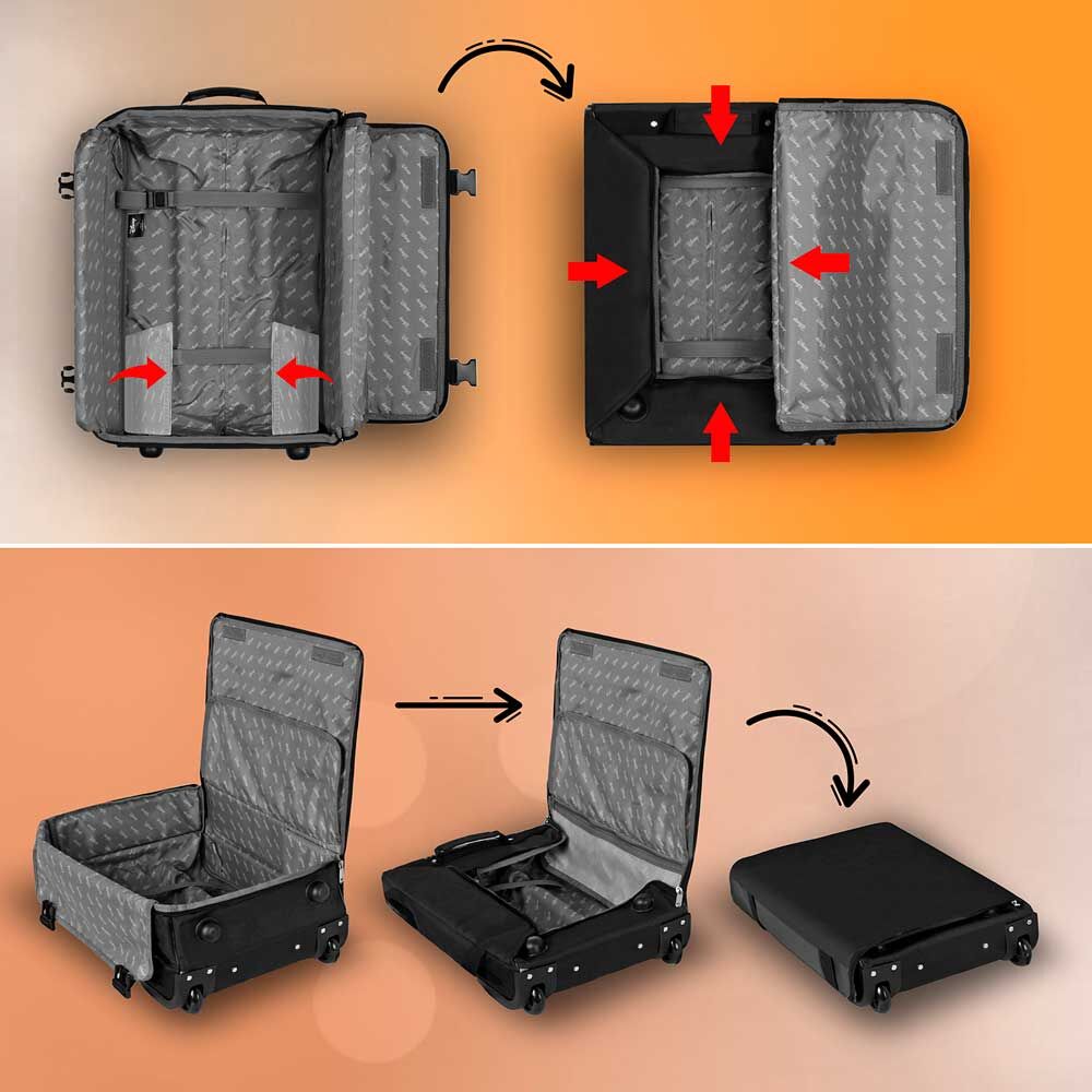 Valise trolley pliable Dragon Ball Z 55 cm