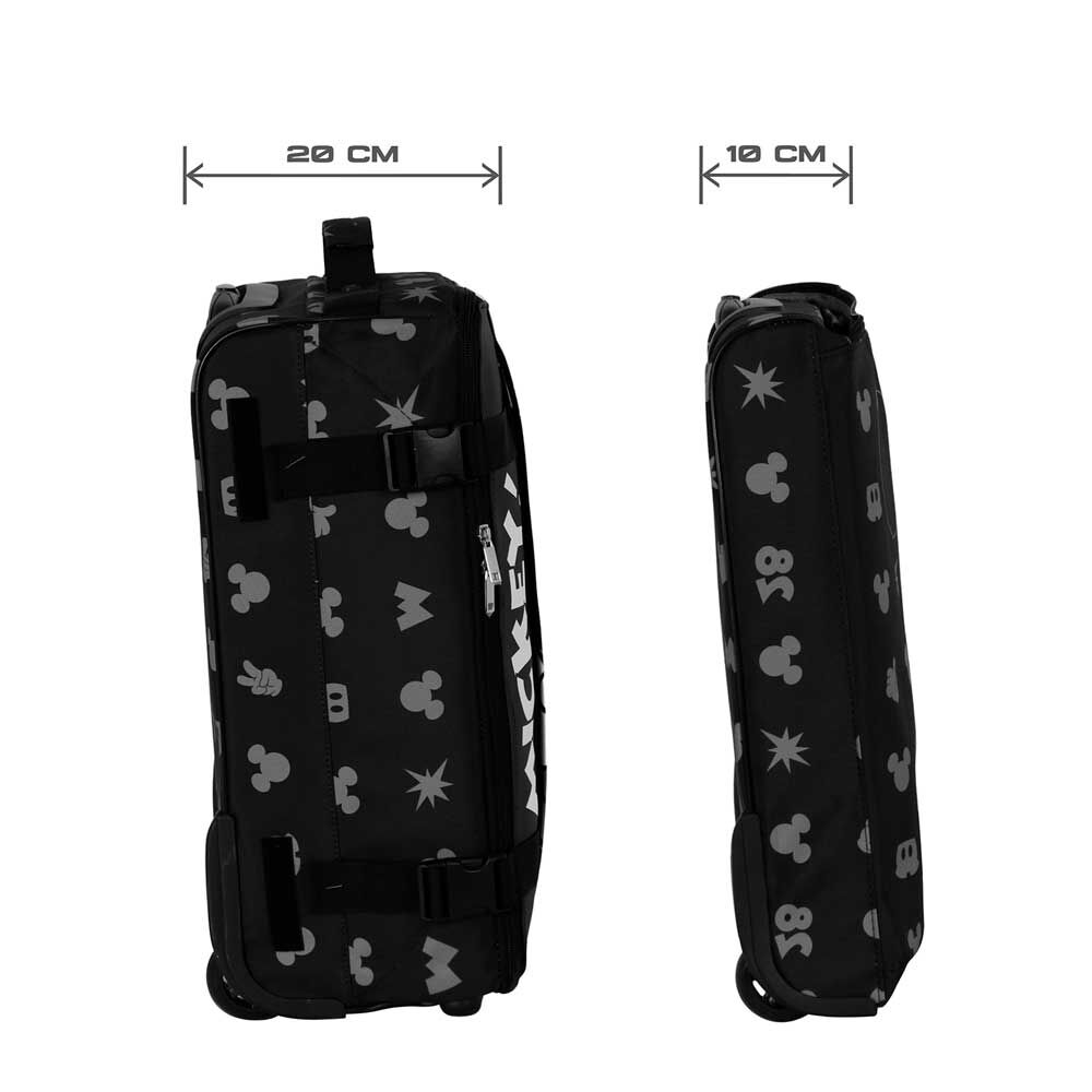 Überraschungs Trolleykoffer mit Mickey Mouse Motiv von Disney faltbar 55 cm